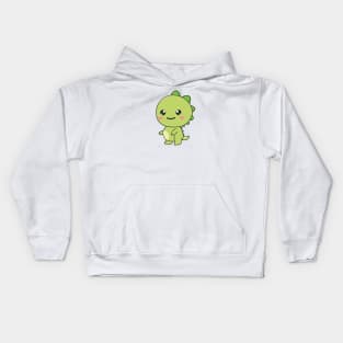 Kawaii cute dinosaur Kids Hoodie